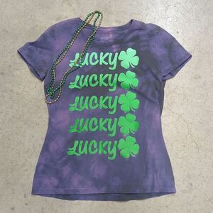 COPY - (Pick 4 for $20) Coors Light St Patricks Day Lucky tie dye